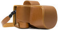 MegaGear Sony Alpha A7S II, A7R II, A7 II (28-70mm) Ever Ready Leather Camera Case and Strap, with y Access -