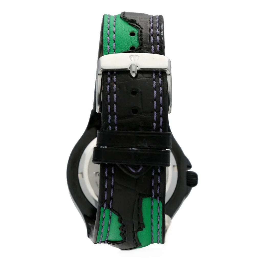 Technomarine Marvel Hulk MV3H08 PVD Plated Steel Leather Quartz Men's Watch