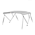 Bimini Top Boat Cover 36" H X 67"-72" W 6' Long 3 Bow Gray
