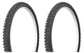 Tire set. 2 Tires. Two Tires Duro 27.5" x 2.20" Black/Black Side Wall DB-1075.