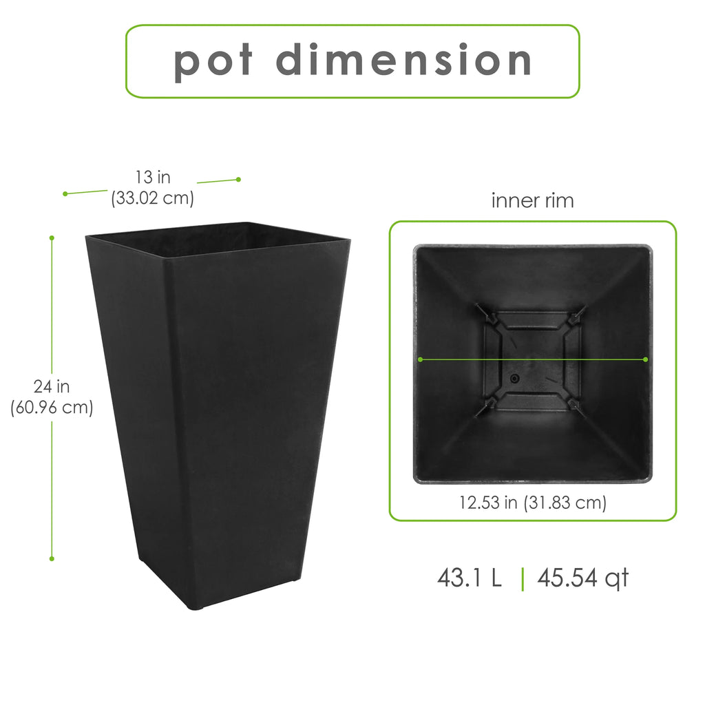 Multy Home 24’’ Avondale Planter Slate