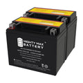 YTX12-BS 12V 10Ah Replacement Battery compatible with Suzuki GSX-R1000, Z 01-04 - 2 Pack
