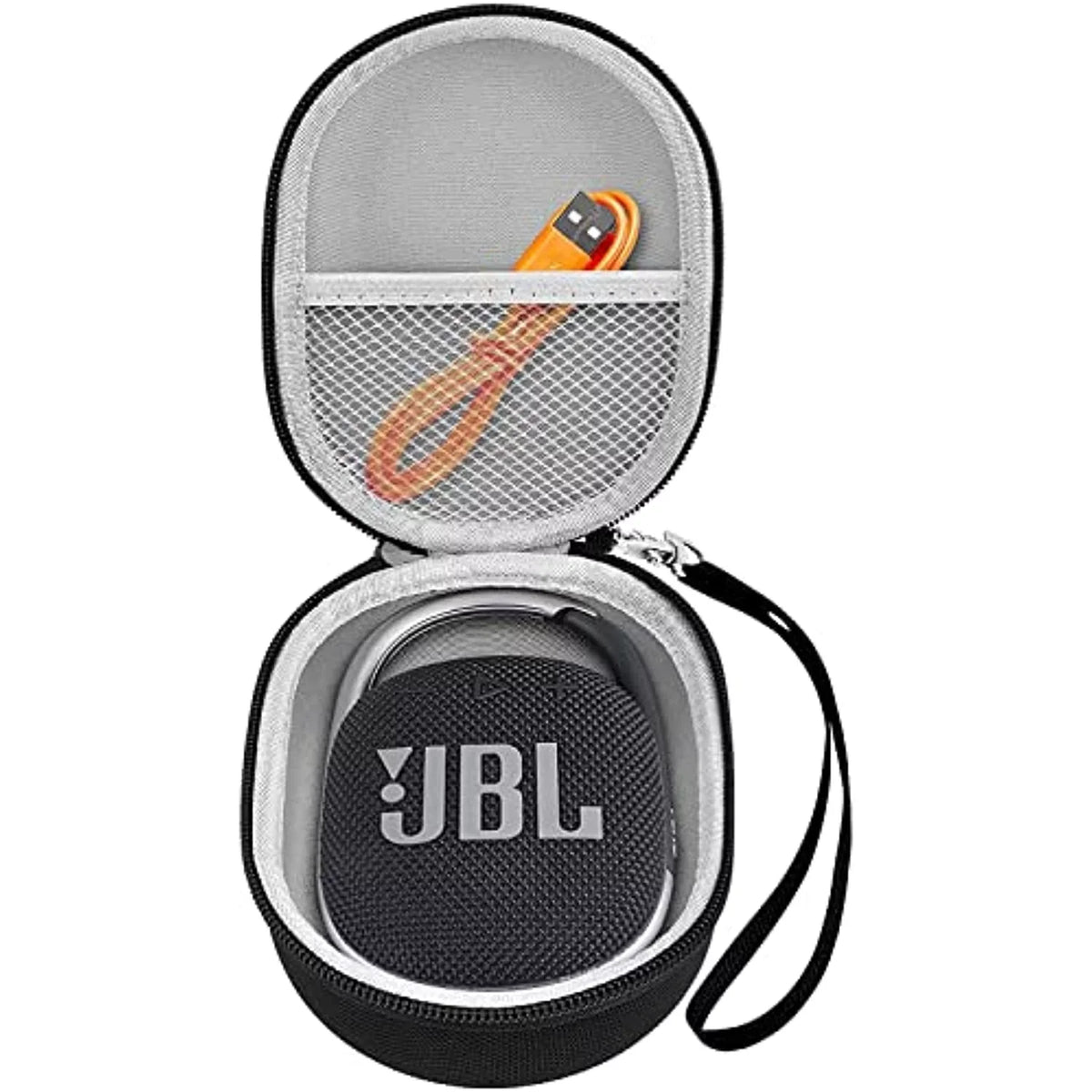 JBL Clip 4 Waterproof Portable Bluetooth Speaker Bundle with Megen Protective Hardshell Case