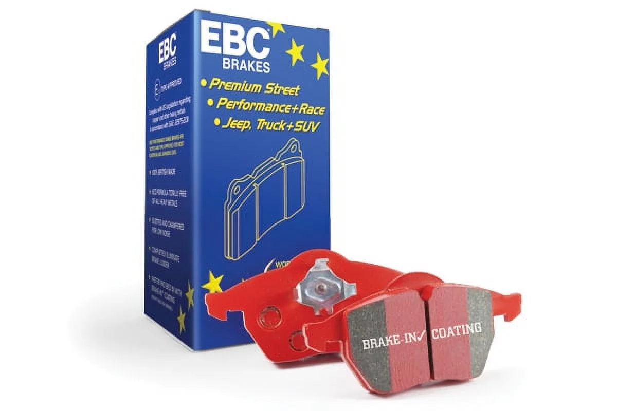 EBC Brakes Redstuff Premium Fast Street Pad For All Engine Sizes Fits select: 2014-2019 MAZDA 3, 2016-2021 MAZDA CX-3