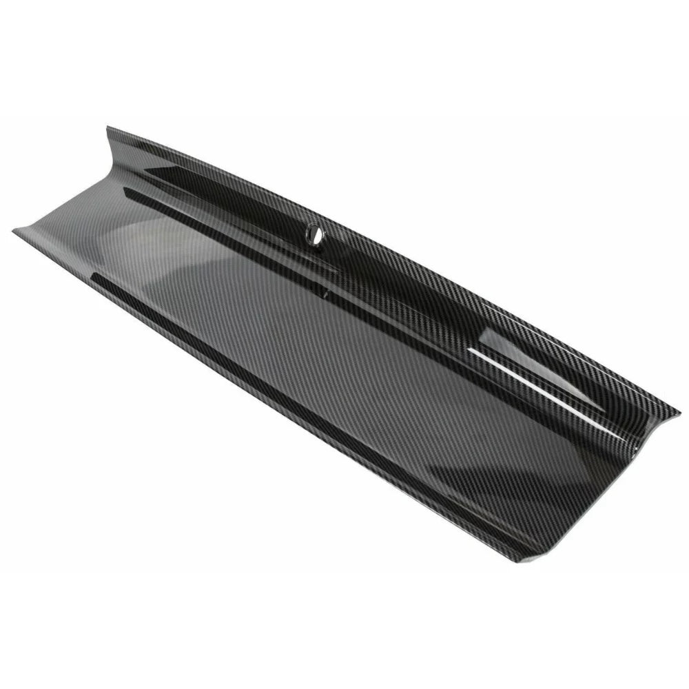 For Ford 2015-2021 Mustang Gt Carbon Fiber Print Rear Trunk Panel Decklid Cover