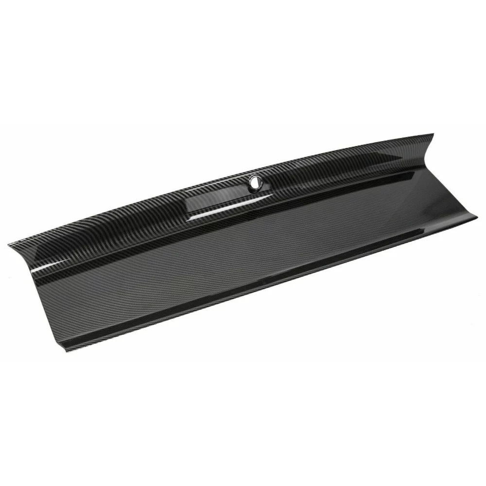 For Ford 2015-2021 Mustang Gt Carbon Fiber Print Rear Trunk Panel Decklid Cover