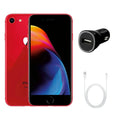 Restored Apple iPhone 8 A1863 (Fully Unlocked) 64GB Red (Grade A) w/ Fast Car Charger (Refurbished)
