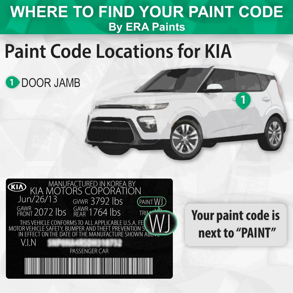 For KIA (K9 - Glacier Blue Metallic) Exact Match Touch Up Paint Clearcoat Primer and Prep Kit - Pick Your Color