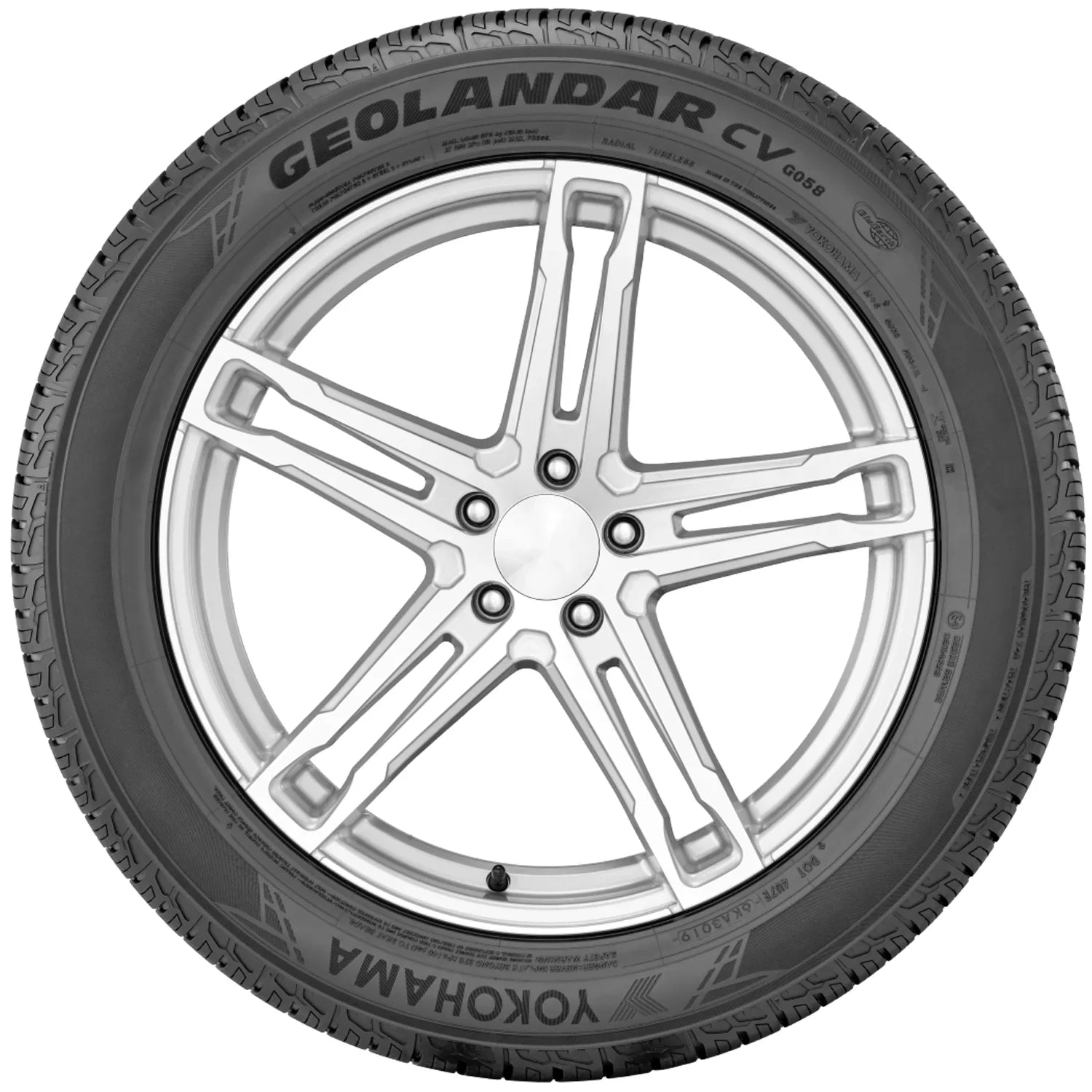 Yokohama Geolandar CV G058 225/70R16 103H BW All Season Tire