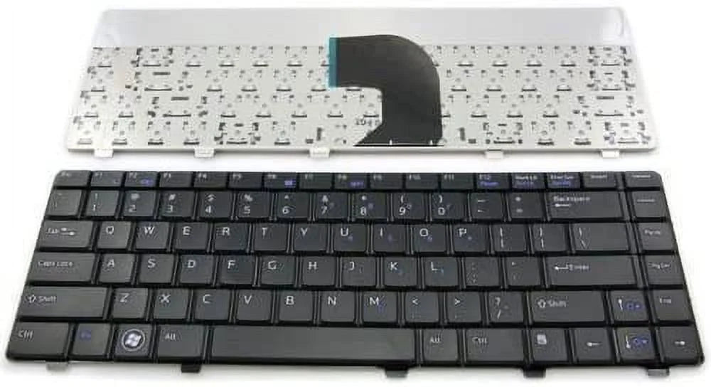 Replacement Laptop English Black Keyboard With Frame For Vostro 3300 3400 3500 No Backlit