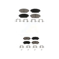 Front Rear Ceramic Brake Pads Kit For 2016-2018 Mazda CX-3 KCX-100524