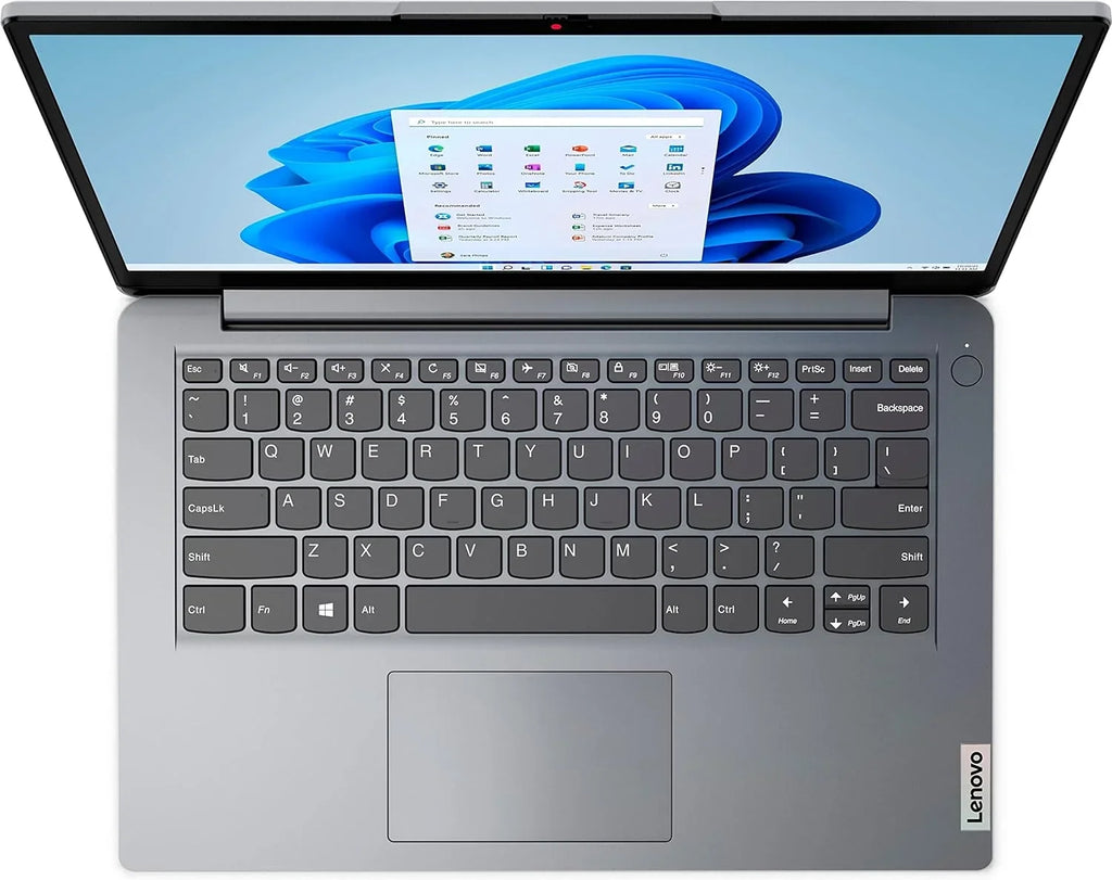 IdeaPad 1i 14" Laptop Computer, Intel Pentium Silver N5030 Processor, 4GB DDR4 RAM, 128GB eMMC + 64GB SD Card, WiFi 6, Bluetooth 5.1, 1-Year Office 365, Cloud Grey, Windows 11 S