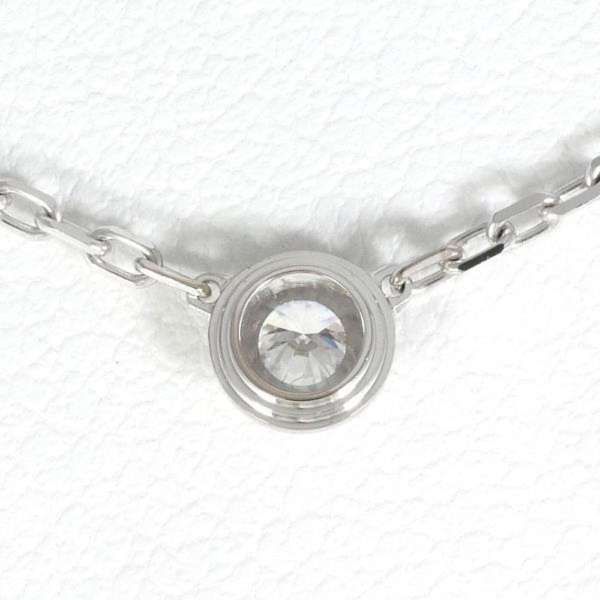 Pre-Owned Cartier D'Amour SM K18WG Necklace Diamond Total weight approx. 3.0g Approx. 41cm Similar (Good)