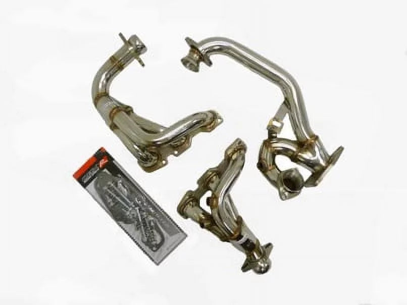 OBX-RS Stainless Long Tube Header Fitment For 1995 to 1999 Ford Contour/ Mercury Mystique, 1999+ Mercury Cougar 2.5L V6