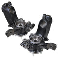 AutoShack Front Steering Knuckles and Tire Bearing Hub Assembly 5 Lugs with ABS Set of 2 Driver and Passenger Side Replacement for 2012 2013 2014 2015 2016 2017 2018 Ford Focus 2.0L FWD