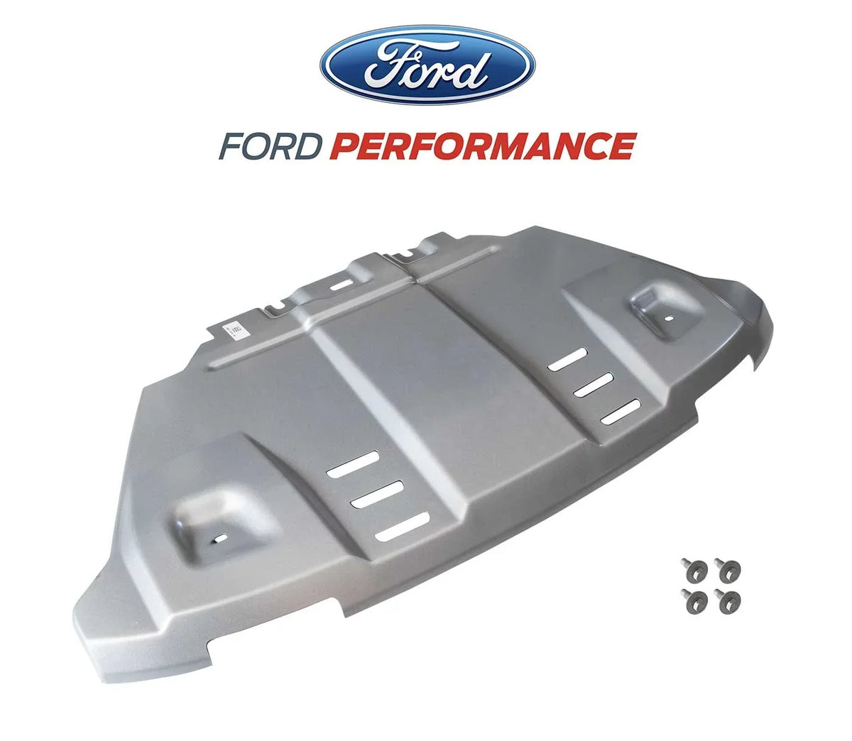 Ford Racing 19-22 Ranger Skid Plate Kit - Silver