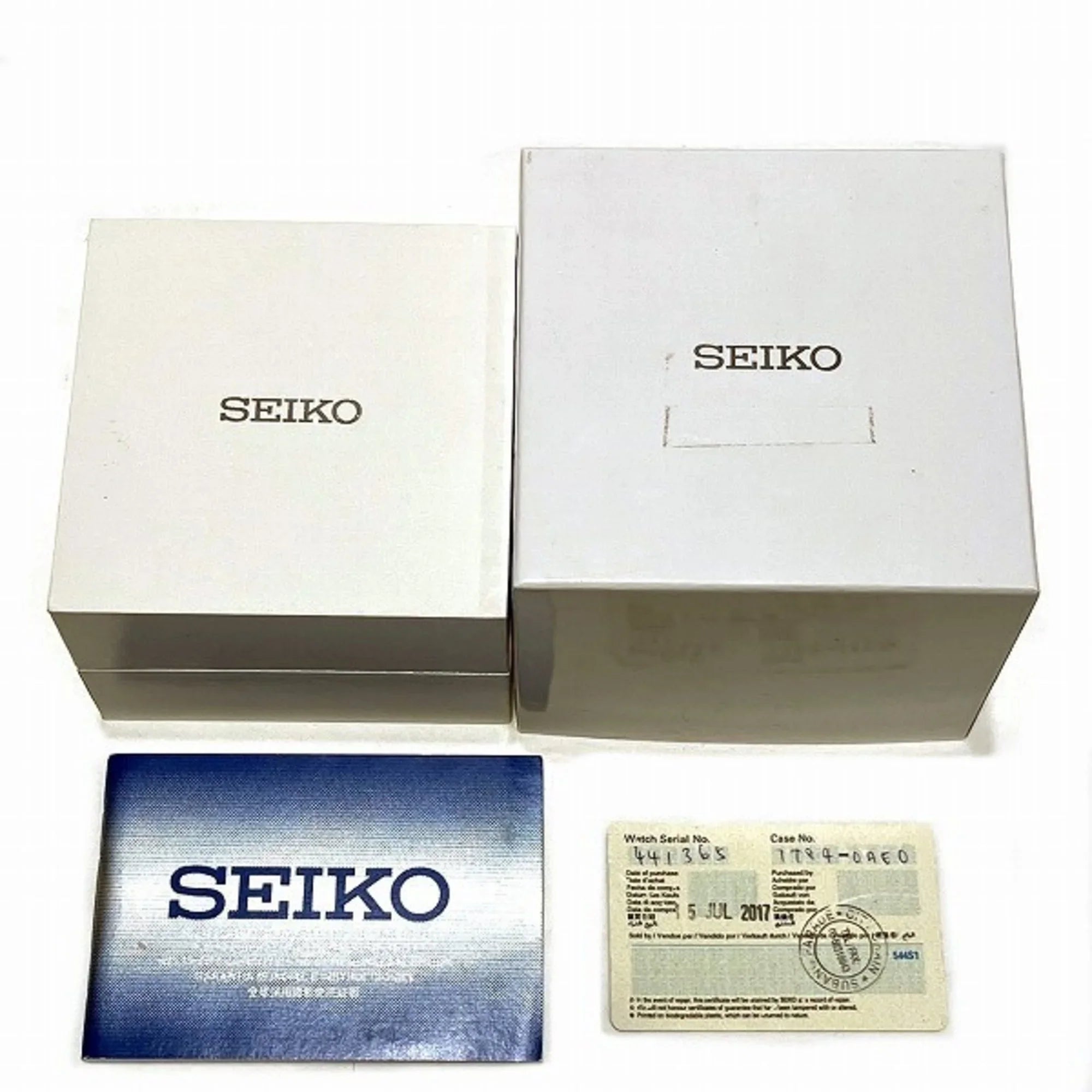 Pre-Owned Seiko Velatura Yachting Timer 7T84-0AE0 Quartz Chronograph Watch Men's (Like New)