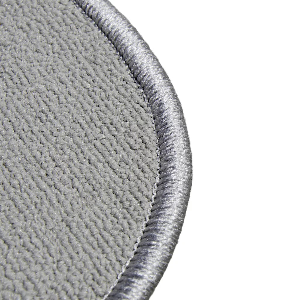 GGBAILEY Toyota Highlander Grey Classic Carpet Car Mats / Floor Mats, Custom Fit for 2014, 2015, 2016, 2017, 2018, 2019 - Medium Trunk / Cargo Mat w/ Rear Saddle Down