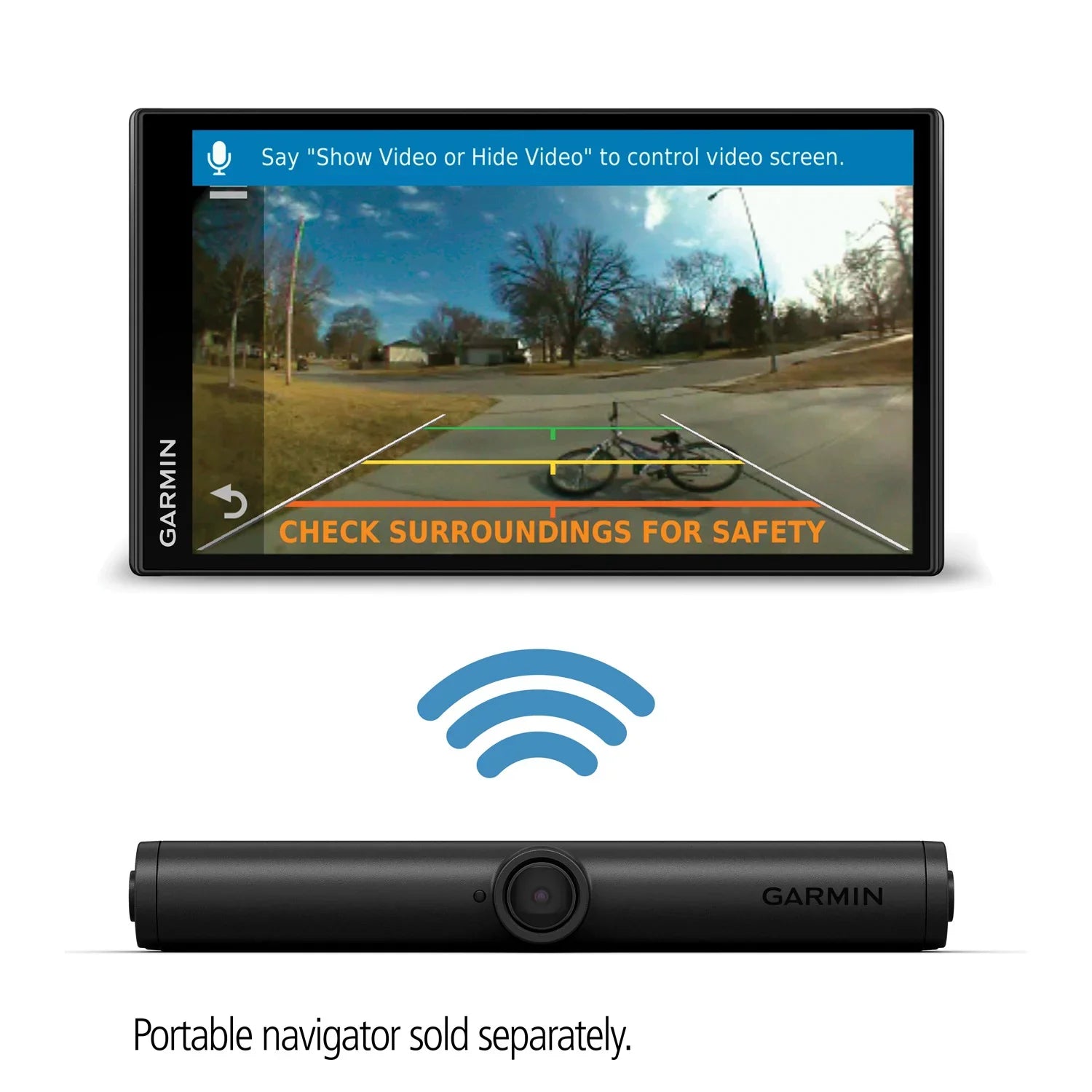 Garmin 010-01866-00 BC 40 Backup Camera with License Plate Mount