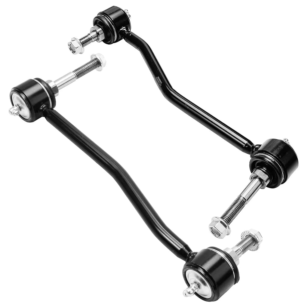 Detroit Axle - Front 12pc Suspension Kit for 4WD 00-04 Ford F-250 F-350 Super Duty, 2 Rim Bearing Hubs 4 Ball Joints 4 Tie Rods 2 Sway Bars 2000 2001 2002 2003 2004 Replacement