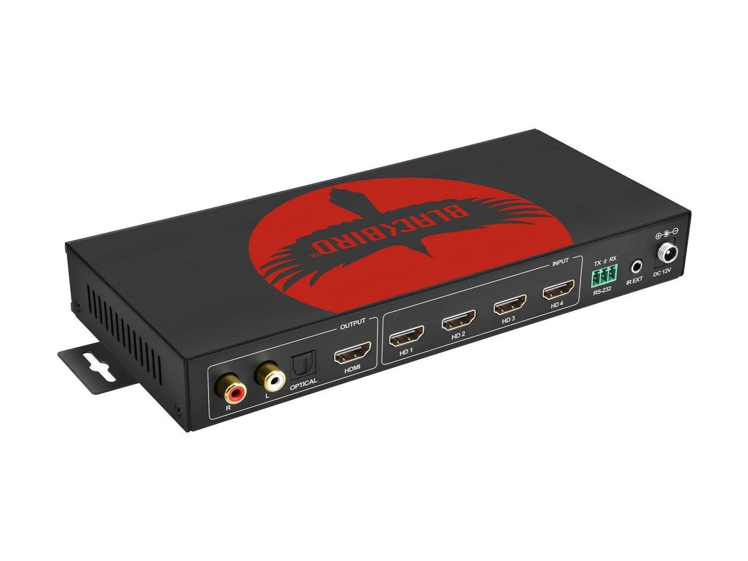 Monoprice Blackbird 4K60 Multiviewer Seamless UHD Video Switcher for Professional AV Installations, HDMI 2.0b, HDCP 2.2 and 1.x Audio Extraction, 18Gbps video bandwidth - Pro-Series