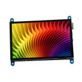 Htovila 5 Inch Capacitive Touchscreen Display 800*480 Resolution Small Portable with USB Interface Compatible with Raspberry Pi Educational Tool