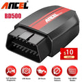 Ancel BD500 Wireless Car Scanner Fits for VW Audi Skoda Saddle VAG Vehicles Bluetooth OBD2 Scanner Code Reader Check All Systems Oil Reset EPB Reset Throttle Learning Automotive Diagnostic Scan Tool