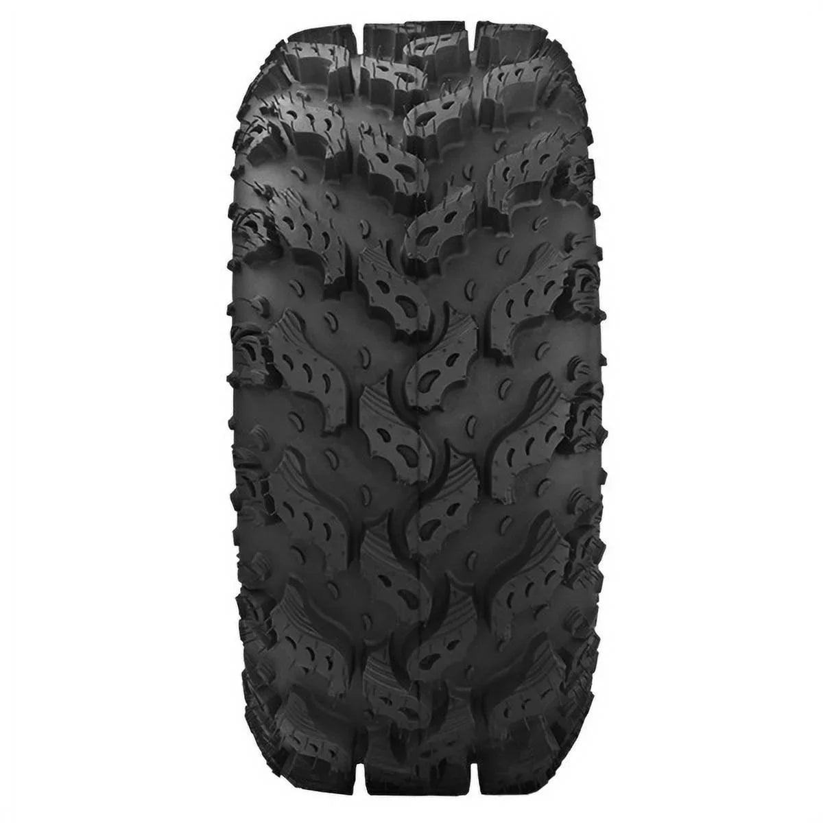 Raceline Krank 14" Red Wheels 26" Reptile Tires Kawasaki Mule Pro FXT