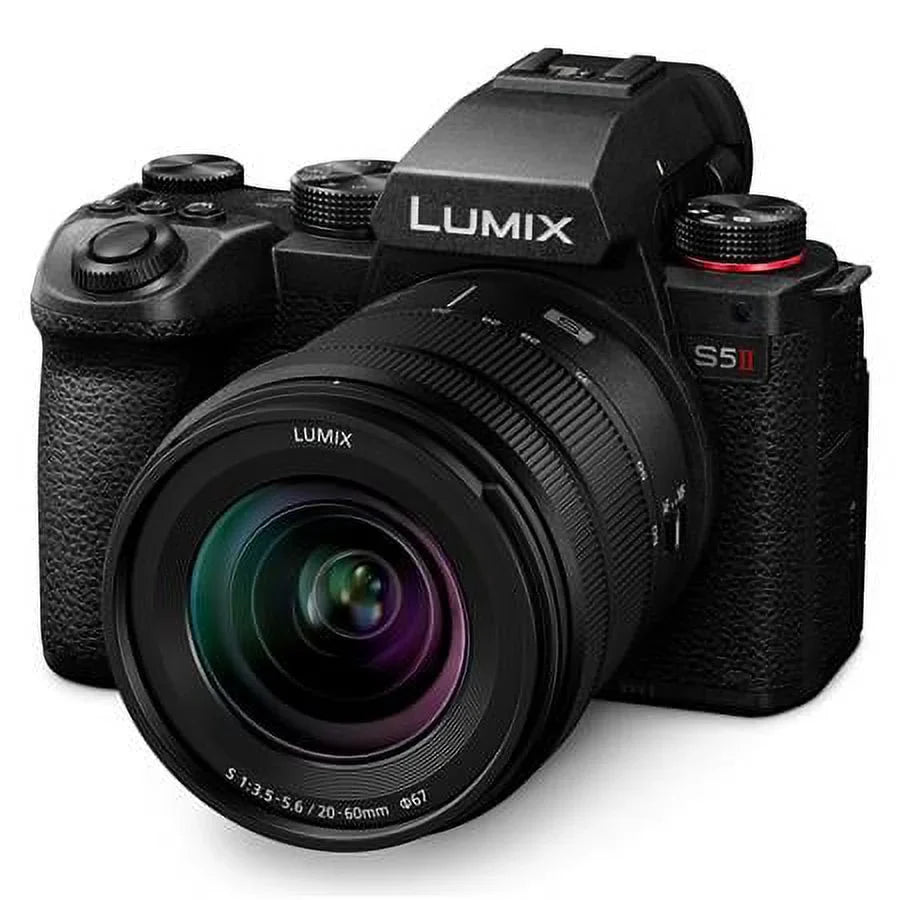 LUMIX S5 II Mirrorless Camera with LUMIX S 20-60mm f/3.5-5.6 and 85mm f/1.8 Lens for Leica L