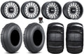 MetalFX Delta CC 15x7/15x10 Wheels Bk 30" Sand Stripper TT/XL Tires Polaris RZR XP 1000 / PRO XP / Ranger XP 900/1000