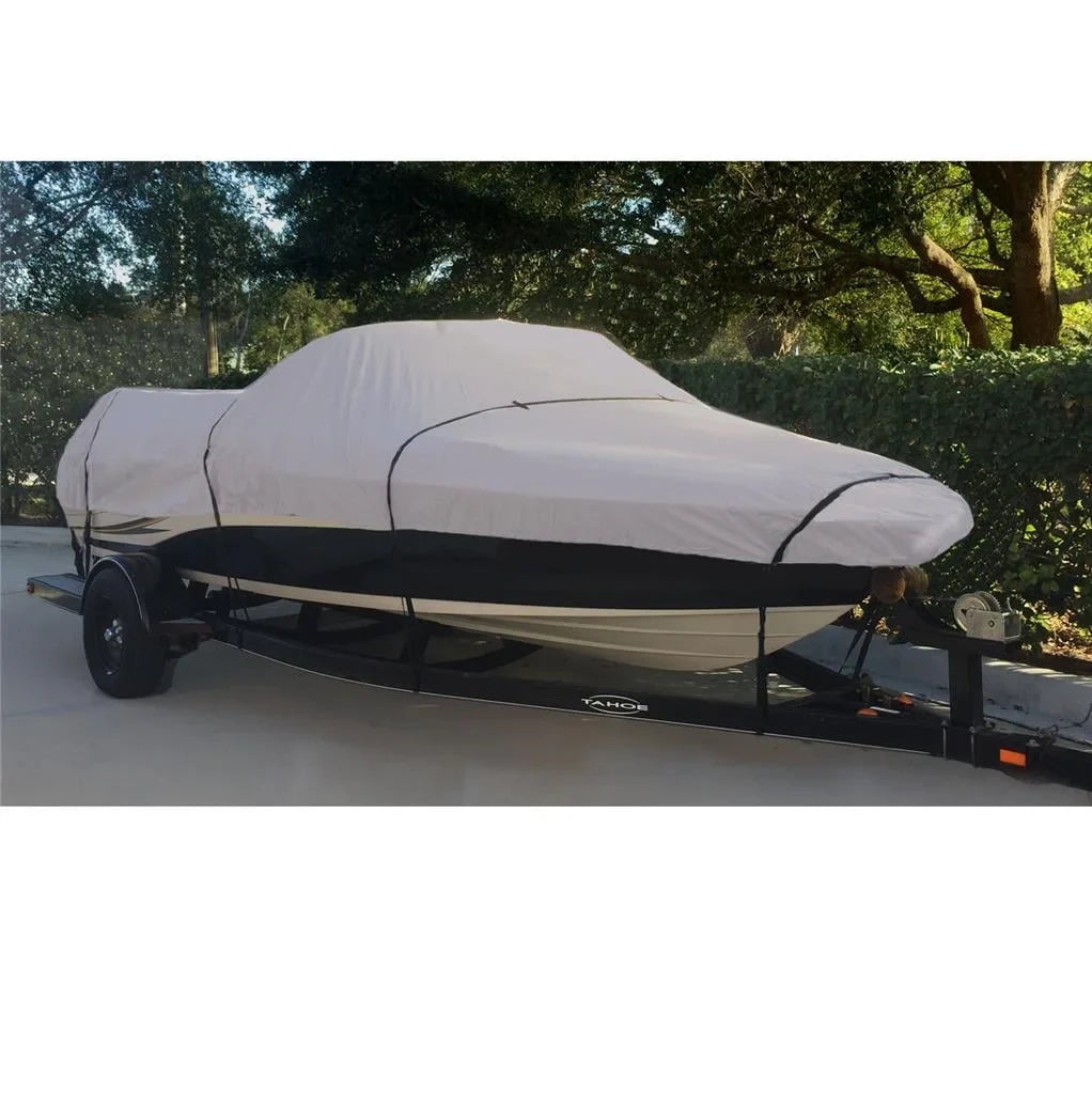 BOAT COVER Compatible for LUND 1750 TYEE/GRAND SPORT O/B 1991 1992 -96 STORAGE, TRAVEL, LIFT