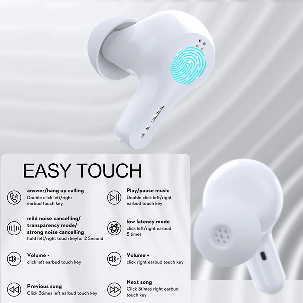 MIFO HiFiAir2 Wireless Earbuds Dynamic Speaker BT Headphone Ear Bud BT 5.3 Noise Cancelling Headphone Waterproof IPX5 Earbuds with APP to Control 30 Hours Play time