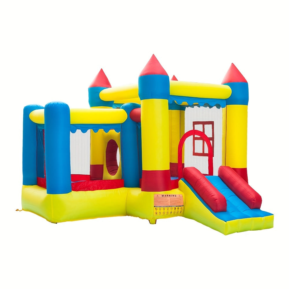 DFSDFGF32 3.2*3*2.5m 420D Thick Oxford Cloth Inflatable Bounce House Castle Ball Pit Jumper Play Castle Multicolor