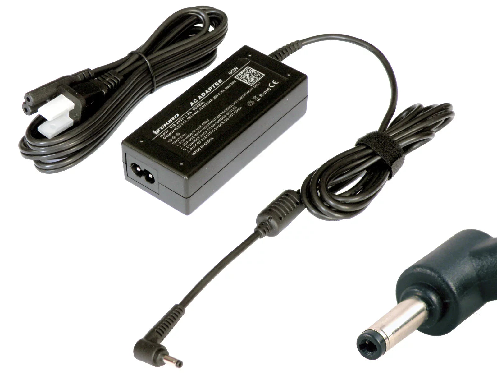 iTEKIRO 65W AC Adapter for Ideapad 110 80T7002NCF, 110 80T7002PCF, 110-15ACL 80TJ 15.6", 110 80TJ002CUS, 110 80TJ002EUS, 110 80TR0004US, 110 80TR0005US, 110 80V70000US