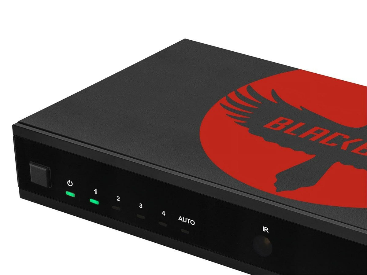 Monoprice Blackbird 4K60 Multiviewer Seamless UHD Video Switcher for Professional AV Installations, HDMI 2.0b, HDCP 2.2 and 1.x Audio Extraction, 18Gbps video bandwidth - Pro-Series