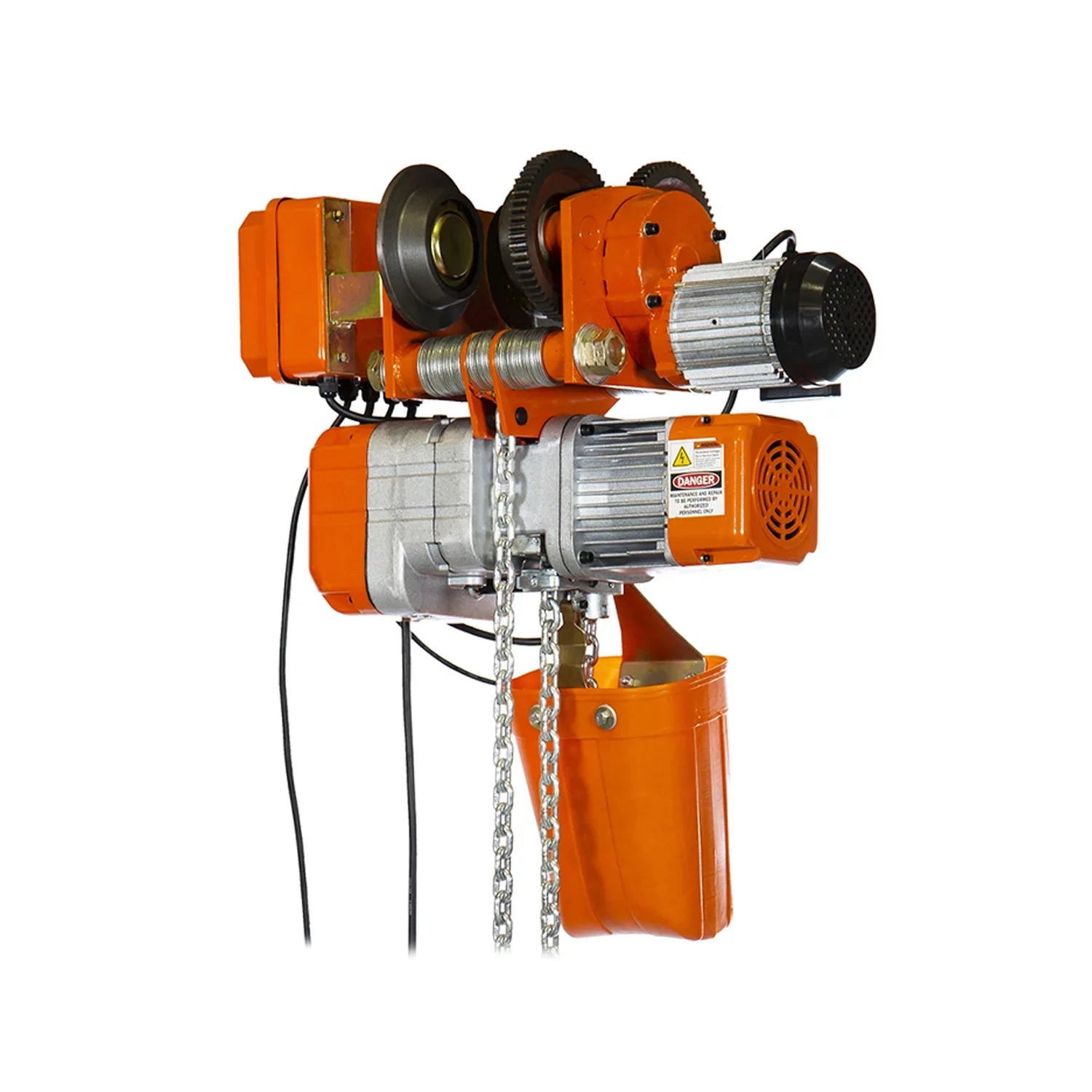 Prowinch 1 Ton Electric Chain Hoist Power Trolley 20 ft. G80 Chain M3/H2 220V
