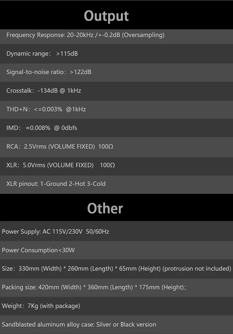 Gustard R26 Discrete R2R MQA DAC K2 Clock Dual Native DSD Decoder XMOS Balanced LDAC DAC with Remote Control (Black）
