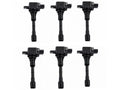 Ignition Coil Kit - 6 Piece - Compatible with 2013 - 2019 Nissan Pathfinder 2014 2015 2016 2017 2018