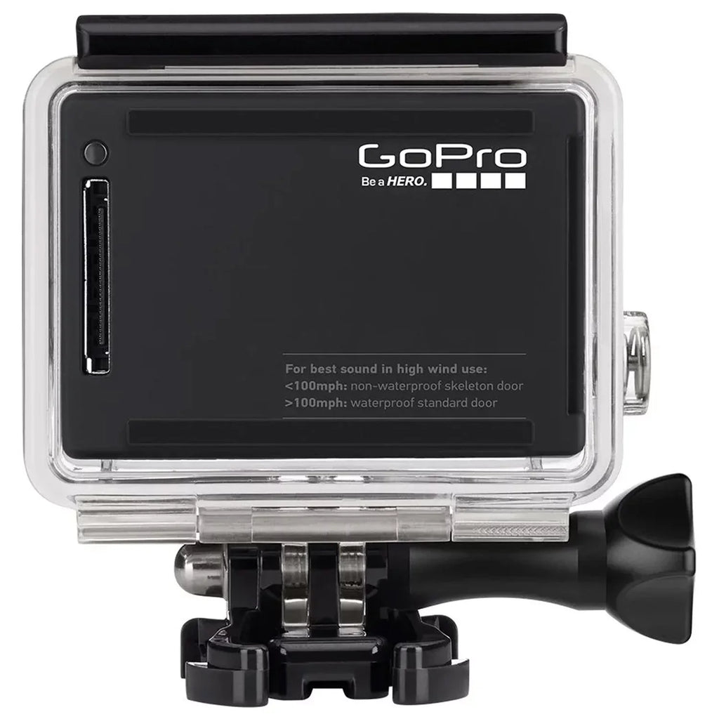 Restored GoPro Hero 4 Black Edition 12MP Waterproof Sports & Action Camera Camcorder 40m/131ft Underwater Waterproof Surf Diving Camera With Waterproof Housing Case (Refurbished)