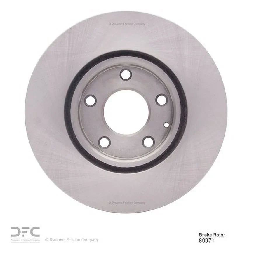 Front Dynamic Friction Company Disc Brake Rotor 600-80071 (1) For 2013-2015 Mazda CX-5, 2014-2015 Mazda 6