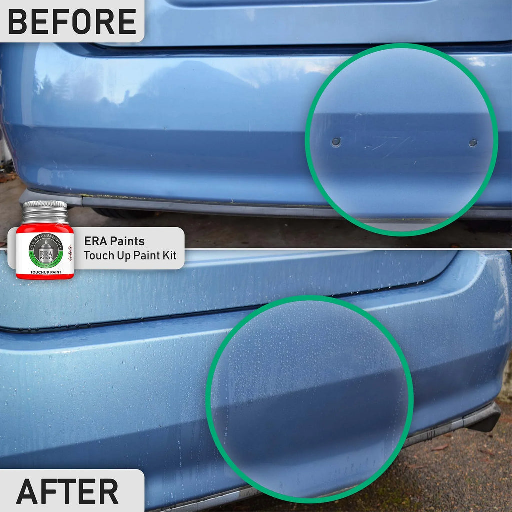 For KIA (K9 - Glacier Blue Metallic) Exact Match Touch Up Paint Clearcoat Primer and Prep Kit - Pick Your Color