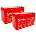 HIGH TEMP 9Ah 12V Sealed BATTERY Fits Aqua Vu Marcum Vexilar 12VOLT - 2 Pack