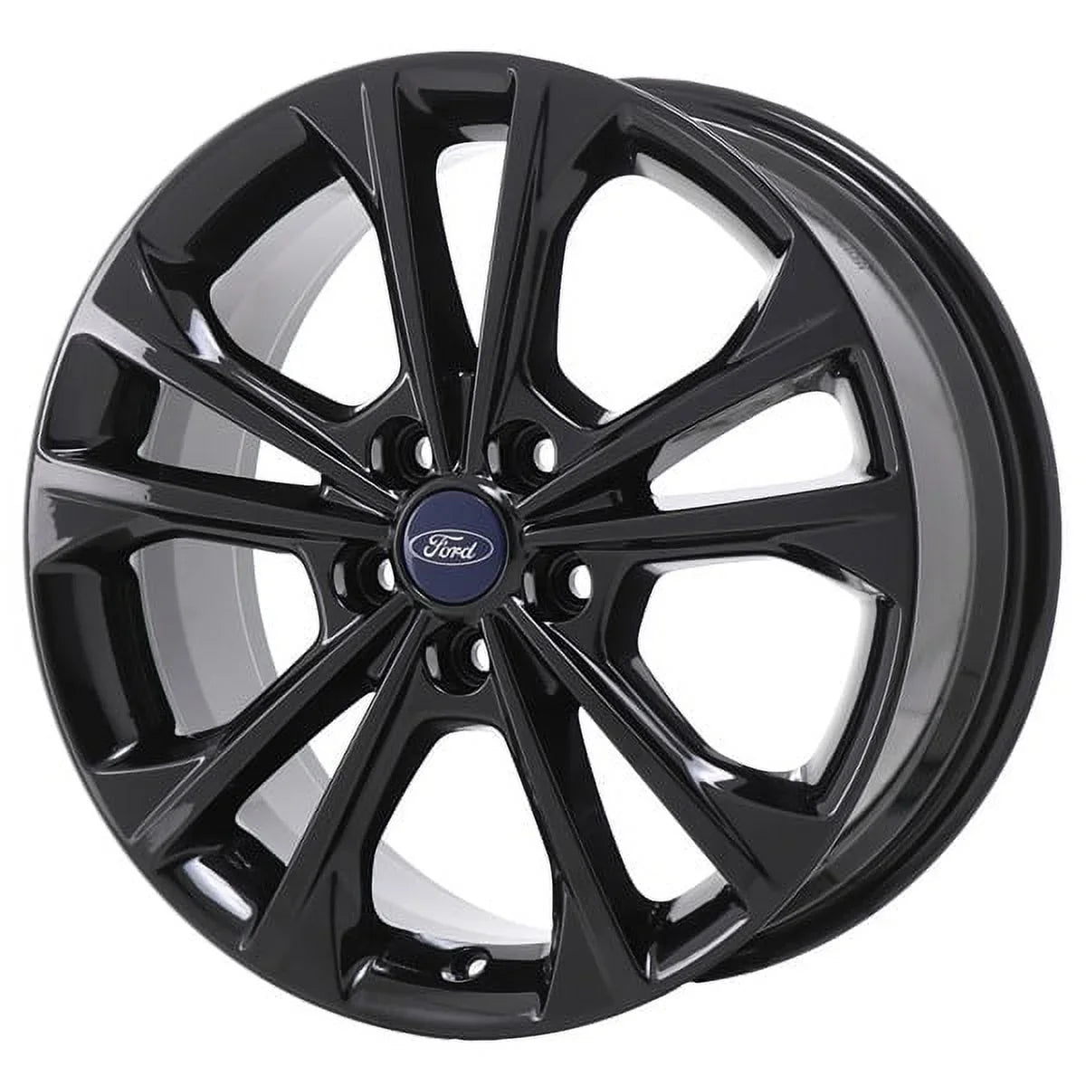FORD ESCAPE 2013 - 2019 GLOSS BLACK Factory OEM Circular part Rim (Not Replicas)