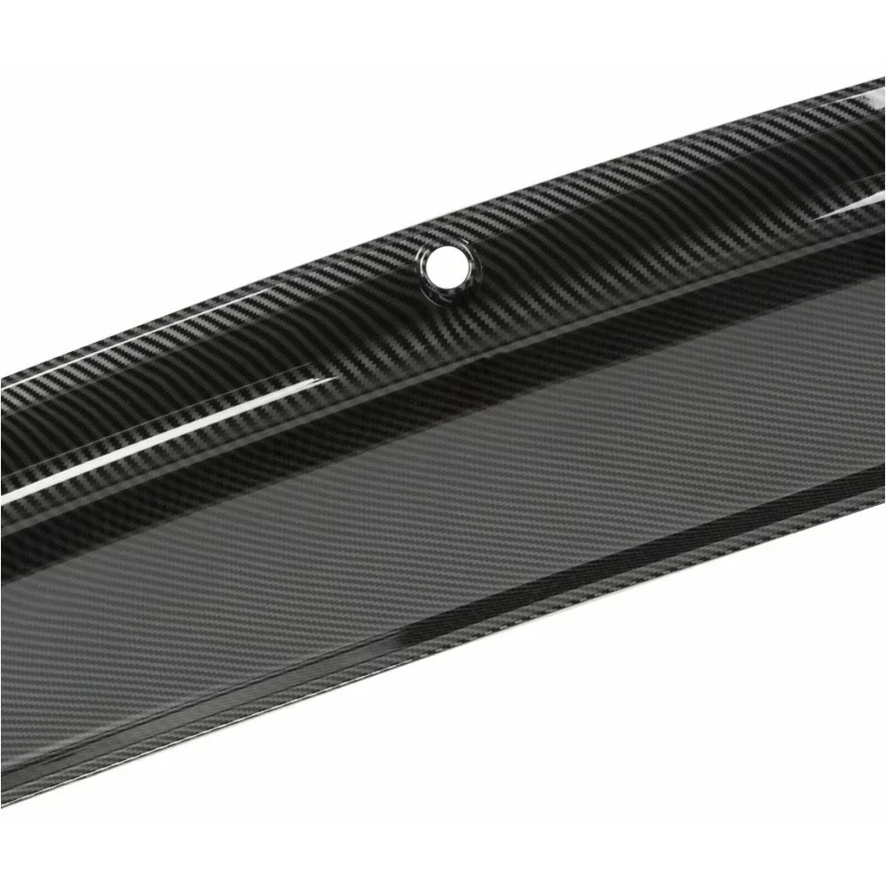 For Ford 2015-2021 Mustang Gt Carbon Fiber Print Rear Trunk Panel Decklid Cover