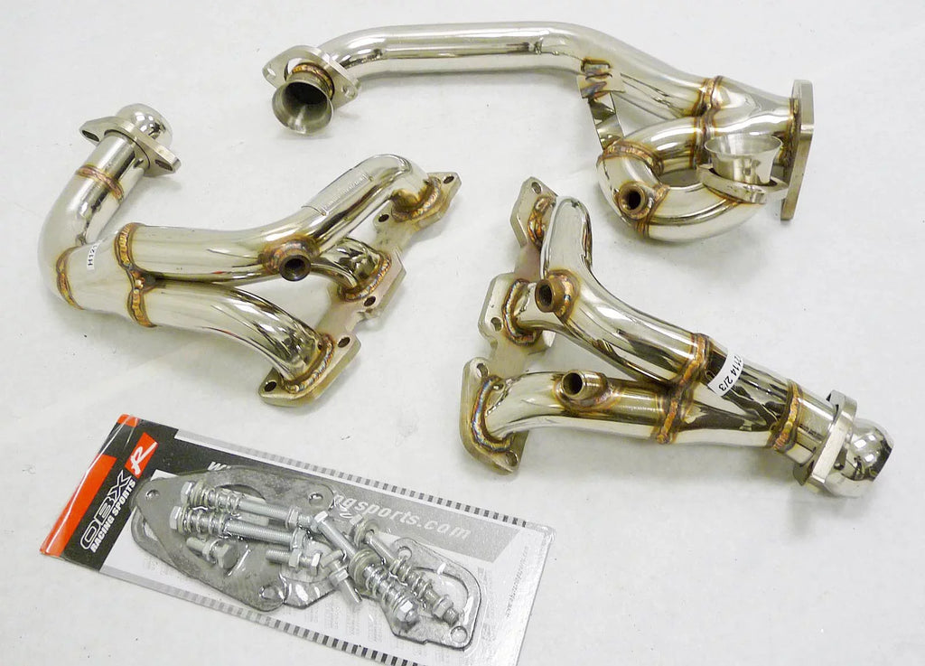 OBX-RS Stainless Long Tube Header Fitment For 1995 to 1999 Ford Contour/ Mercury Mystique, 1999+ Mercury Cougar 2.5L V6