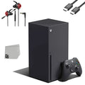 Xbox Series X 16GB RAM Black Gaming Console + G11-A Earbuds With Microphone BOLT AXTION Bundle Like New
