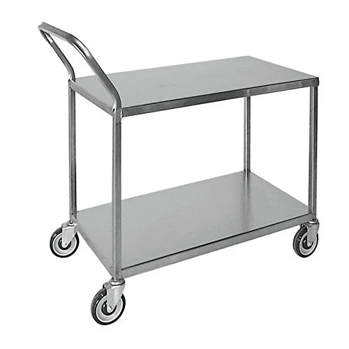 HUBERT® Stock Cart with Loop Handle Stainless Steel - 41" L x 20" W x 41" H